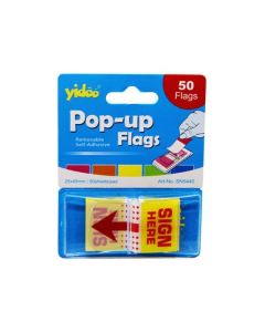 Sticky Notes flage Sign Here 50 Labels SN5460