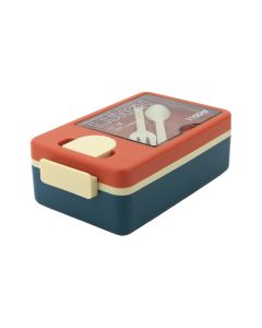 Lunch Box MN929-1100ml Orange & Blue