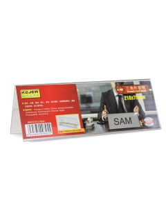 Name card stand K-395 210x75mm KEJEA