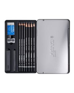 LYRA Rembrandt Graphite Set Tin Box - 11pcs