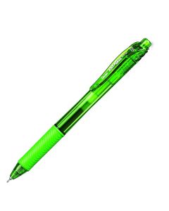 Pentel EnerGel X Retractable Liquid Gel Pen - 0.5mm - Lime Green
