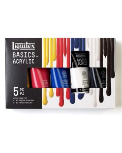 Liquitex Basics Acrylic Set - 5x75ml