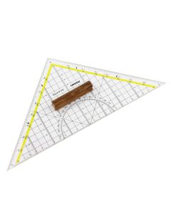 Professional Set Square/Protractor Acrylic PSS-30cm Isomars