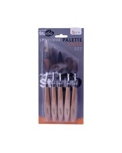Mont Marte Studio Palette Knife Set 5pc - Stainless