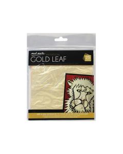 Mont Marte Imitation Gold Leaf 14x14cm 25 sheets