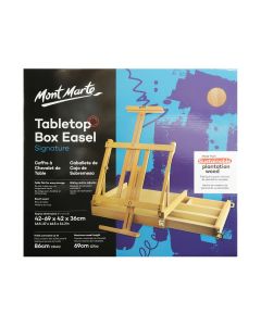 Mont Marte Big Desk Easel w/box - Beech