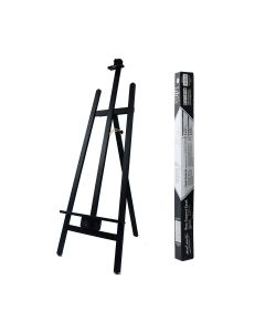Mont Marte Rear Support Easel - Black Unassembled