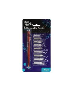 Mont Marte Calligraphy Dip Pen Set - 9 Nib