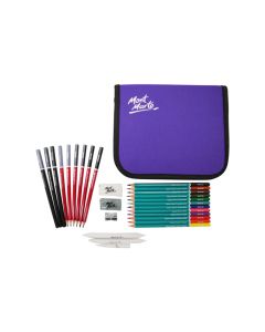 Mont Marte Colour & Sketch Wallet Set 28pc