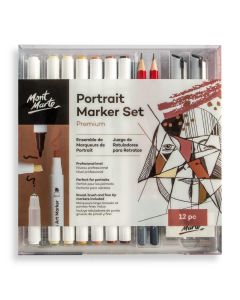 Mont Marte Portrait Alcohol Marker Set 12pc