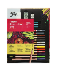 Mont Marte Colour Pastel Illustration Set 37pc