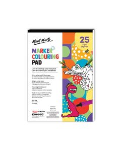 Mont Marte Marker Colouring Pad A4
