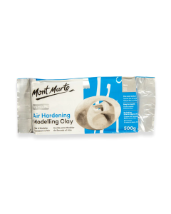 Mont Marte Air Hardening Modelling Clay Premium 500g - Grey