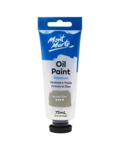 Mont Marte Oil Paint 75ml - Neutral Grey