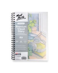 Mont Marte Visual Diary Premium A4 110gsm 60 Sheets
