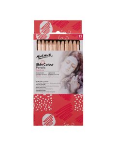 Mont Marte Signature Skin Colour Pencils 12pc