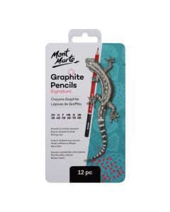 Mont Marte Signature Graphite Pencils 12pc