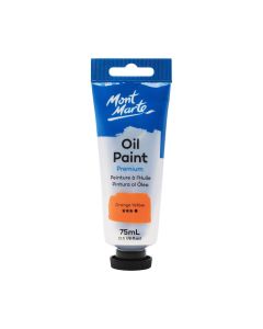 Mont Marte Oil Paint 75ml - Orange Yellow