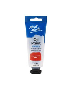 Mont Marte Oil Paint 75ml - Cadmium Red