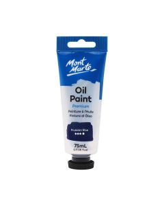 Mont Marte Oil Paint 75ml - Prussian Blue