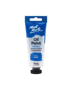 Mont Marte Oil Paint 75ml - Cyan
