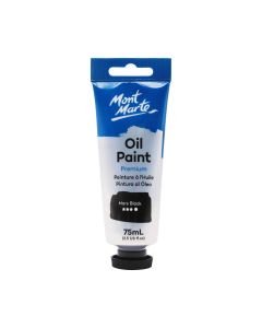 Mont Marte Oil Paint 75ml - Mars Black