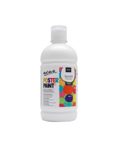 Mont Marte Poster Paint 500ml - Titanium White