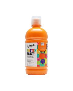Mont Marte Poster Paint 500ml - Orange Yellow