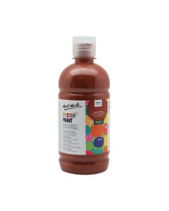 Mont Marte Poster Paint 500ml - Burnt Sienna