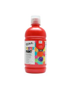 Mont Marte Poster Paint 500ml - Scarlet