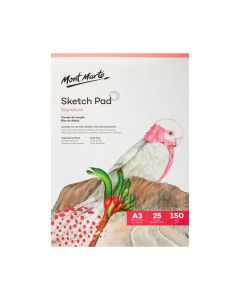 Mont Marte Sketch Pad 150gsm 25 sheet A3