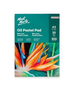 Oil Pastel Pad 200gsm A3 20 Sheets - Mont Marte