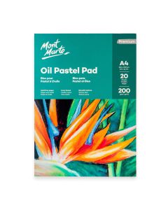 Oil Pastel Pad 200gsm A4 20 Sheets - Mont Marte