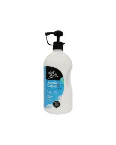 Mont Marte Studio Acrylic 1 Liter - Titanium White