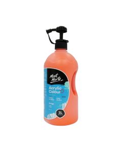 Mont Marte Studio Acrylic 1 Litre - Orange