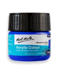 Mont Marte Acrylic Colour Paint 100ml - Ultramarine Blue
