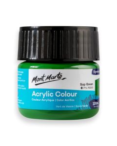 Mont Marte Acrylic Colour Paint 100ml - Sap Green