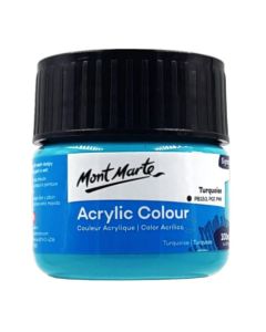 Mont Marte Acrylic Colour Paint 100ml - Turquoise