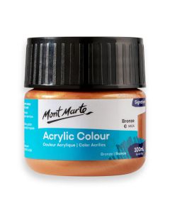 Mont Marte Acrylic Colour Paint 100ml - Bronze
