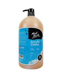 Mont Marte Acrylic Colour Paint Signature 2L â€“ Gold