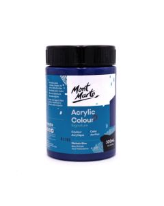Mont Marte Signature Acrylic Colour 300ml Phthalo Blue