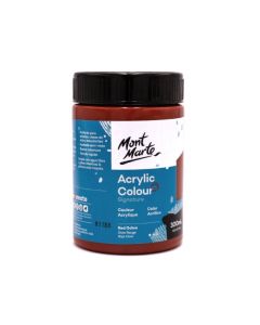 Mont Marte Signature Acrylic Colour 300ml Red Ochre