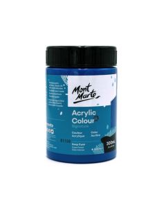 Mont Marte Signature Acrylic Colour 300ml Deep Cyan