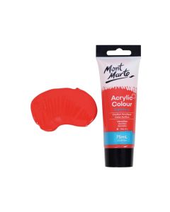 Mont Marte Studio Acrylic Paint 75ml - Vermillion