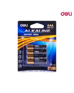Alkaline Battery AA LR6 4 Deli - 185015
