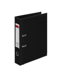 File Lever Arch 3" FC Black Deli - 39596