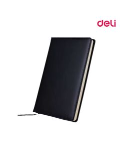Leather cover Notebook 250 x 175mm | 70gsm | 80/s Deli - 7900