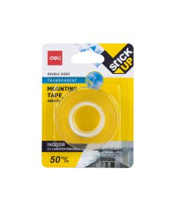 Mounting tape 1'' x1.5m Deli A35201