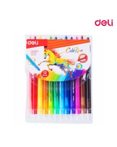 Twistable Crayon 12 Color C20403 Deli