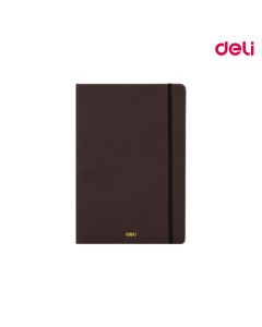 Leather cover Notebook Brown A5 Deli - N111L